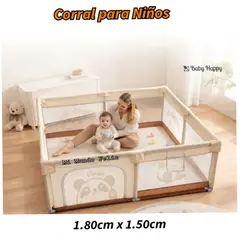 BEBE - Corral Corralito para  Bebe Niños Bebe 2026 BEIGE