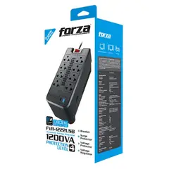 FORZA - Regulador Automático de Voltaje Forza FVR-1222USB 2200VA1200W Negro