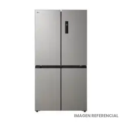 LG - Refrigeradora LG French Door GM47MPZ 424L Plateada