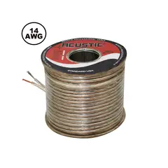 GENERICO - Cable Mellizo Cristal 14AWG 100 Mts AC-1450C-RLL ACUSTIC