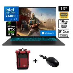 ASUS - Laptop ASUS Gaming V16 V3607VJ-RP096W Core 7 240H 16GB RAM DDR5 512GB RTX 3050 6GB 16 "