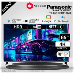 Panasonic - Televisor Panasonic UHD Smart TV LED 65 4K TC-65NX700P - Modelo Nuevo