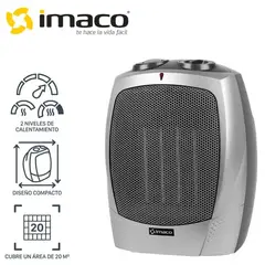 Imaco - Termoventilador Imaco ITC3181 Portátil Cerámico 1800 watts - ITC3181