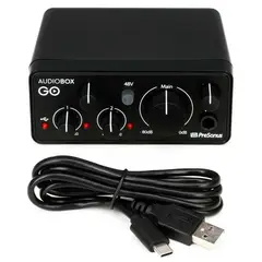PRESONUS - Interfaz  Audio USB Presonus AudioBox Go