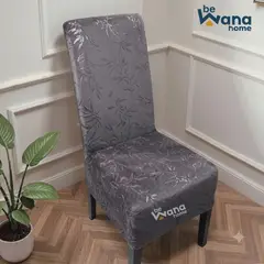 CASATEX - Forro de silla 8 piezas Plomo