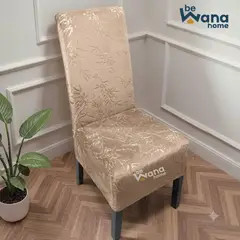 CASATEX - Forro de silla 8 piezas Beige