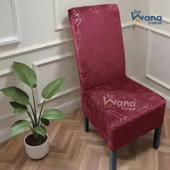 CASATEX - Forro de silla 8 piezas Guinda