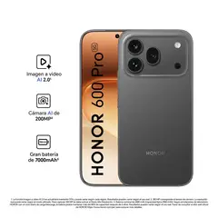 HONOR - HONOR 600 Pro 12GB+512GB  - Black