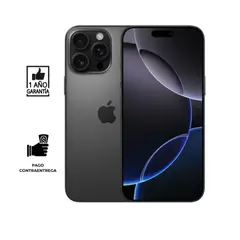 APPLE - IPhone 16 Pro Max Reacondicionado 256gb I Grado B I color: Titanio Negro