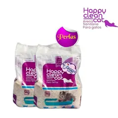 GENERICO - Arena PERLADA HAPPY CLEAN CAT CON AROMA BB PACK 2