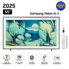 SAMSUNG - Televisor Samsung The Frame 55 Qled 4k Vision AI Smart TV QN55LS03F