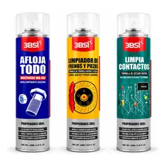 3BSI - Pack Limpiador Automotriz 3bsi 440ml