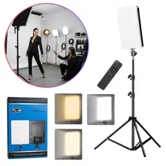 SEISA - Kit Luz LED Panel iluminación de Estudio Fotografía 85W Grabación de Vídeo en  vivo Tiktok