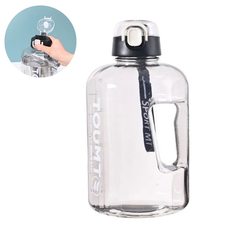 Tomatodo Deportivo 2200 ml Modelo Toumt Negro