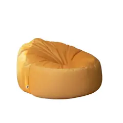 PUFF LIMA - Puff Marshmallow Grande amarillo tela Pufflima