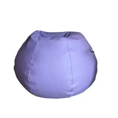 PUFF LIMA - Puff Burbuja Grande ultracuero Lila Pufflima