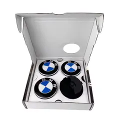 BMW - Tapas de aro BMW Flotantes 68mm Juego x4