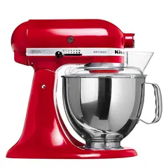 KITCHENAID - Batidora de Pedestal Roja 4.8L 5KSM150PSEER