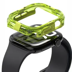RINGKE - Case Apple Watch 46MM Fusion Bumper Aprueba Golpes Verde Serie 10 11