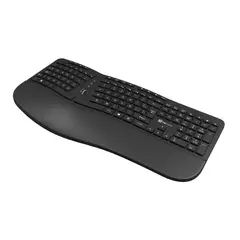 KLIP XTREME - Teclado Premium Ergonómico Klip Xtreme Transcend KBK-530S Inalámbrico, Dividido