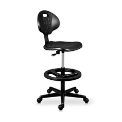 OFIDEAS - Silla Cajero Twig 1p Ruedas Bn An Negro Ofideas