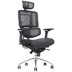 ALTHEA CONFORT - Silla Ergonómica Madrid Premium 7d Negro Althea Confort