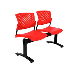 ALTHEA CONFORT - Banqueta De Espera Butterfly Ve Rojo 2 Asientos En Althea Confort