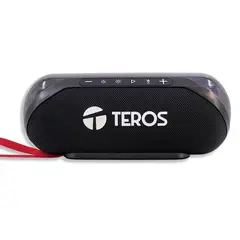 Teros - PARLANTE INALÁMBRICO TEROS TE6047N, 20W, BT 5.3, ILUMINACIÓN RGB