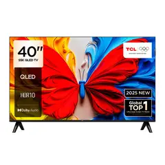 TCL - Televisor TCL QLED 40 Full HD Smart Google TV 40S5K