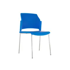 OFIDEAS - Silla Fija De Espera Zyle Azul Ofideas
