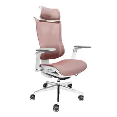 OFIDEAS - Silla Ergonómica Lumera Premium Rosa Ofideas