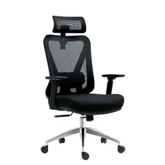 OFIDEAS - Silla Ergonómica Smart Presidente Syncro 3D Negro Ofideas