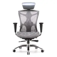 ALTHEA CONFORT - Silla Ergonómica Malmo Premium Gris Althea Confort