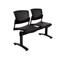 ALTHEA CONFORT - Banqueta De Espera Butterfly Ve Negro 2 Asientos En Althea Confort