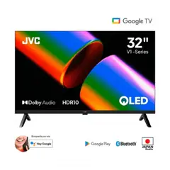 JVC - Televisor JVC 32 QLED HD Google TV LT-32KM1584