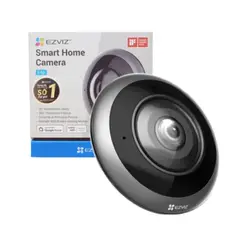 Ezviz - EZVIZ E4P CÁMARA WIFI PANORÁMICA 360° 3K+ OJO DE PEZ CON IA Y VISIÓN NOCTURNA