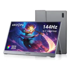 ARZOPA - Arzopa Z1fc 16.1 Full Hd 144hz Ips Usb-c + Funda + Cables