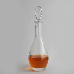 BOHEMIA CRYSTAL - Hand Made Bottle Decanter Round 1000 ml Bohemia Cristal