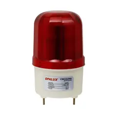 OPALUX - Circulina con Sirena 220VAC Rojo OP-STL220-RD OPALUX