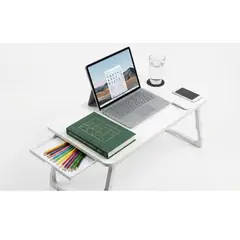 GENERICO - Mesa Escritorio Multifuncional Para Laptop Tablet Con Porta Vaso