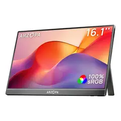 ARZOPA - Monitor Portatil Externo Arzopa Portátil Z1c 16.1 1080p 60hz