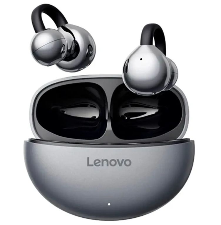 Audifonos Bluetooth LENOVO TA 410 CLIP ON Conduccion Osea / Tactil / IPX5 / BT 5.4 Autonomía 24hrs