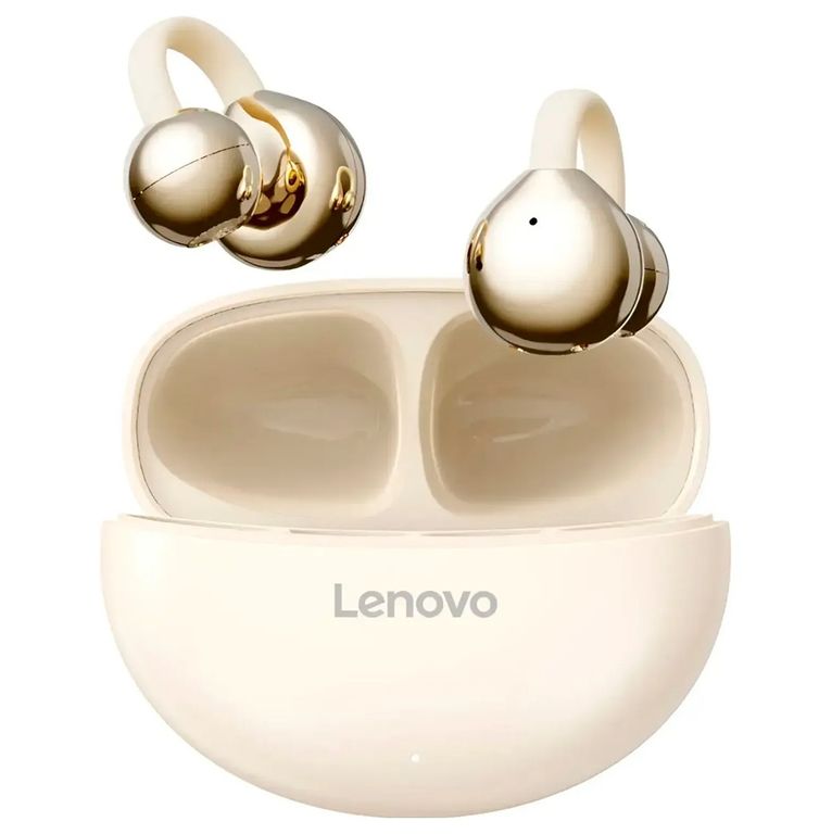 Audifonos Bluetooth LENOVO TA 410 CLIP ON Conduccion Osea / Tactil / IPX5 / BT 5.4 Autonomía 24hrs