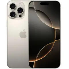 APPLE - Iphone 16 Pro Max 256GB Chip Físico - Natural Titanium (Reacondicionado)
