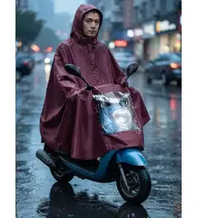 GENERICO - Ponchos ciclo Motorizado impermeable protector de lluvias