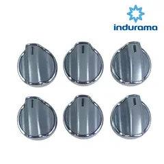 INDURAMA - Juego de 06 perillas Indurama Quarzo