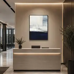 LAR DANIELSEN - Cuadro abstracto 120 x 90 cm., Horizon