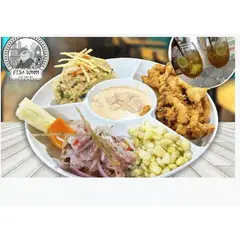 GENERICO - Bandeja para Piqueos BLANCO con 4 divisiones