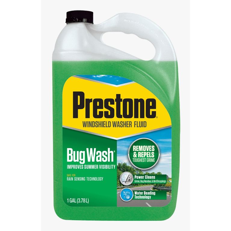 Limpia parabrisas Bug Wash Prestone concentrado verde 1 Galon