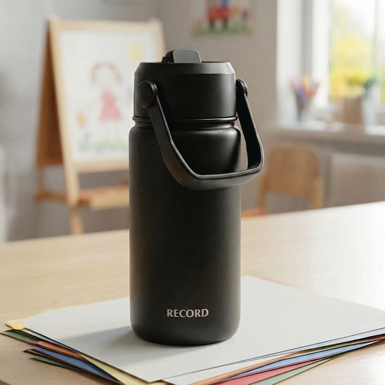 Termo Kids Inox 420ml Negro
